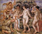 Pierre Renoir The judgment of Paris France oil painting reproduction